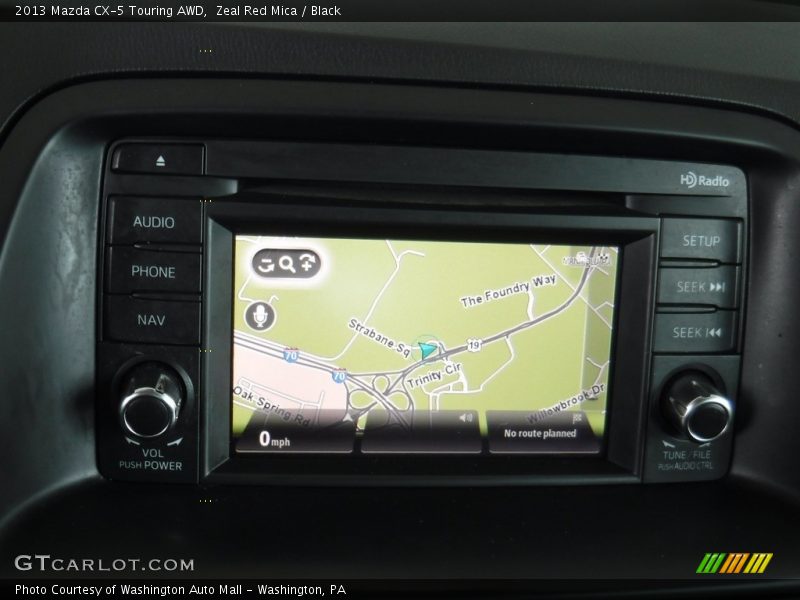 Zeal Red Mica / Black 2013 Mazda CX-5 Touring AWD