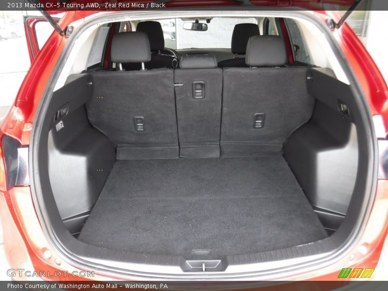 Zeal Red Mica / Black 2013 Mazda CX-5 Touring AWD