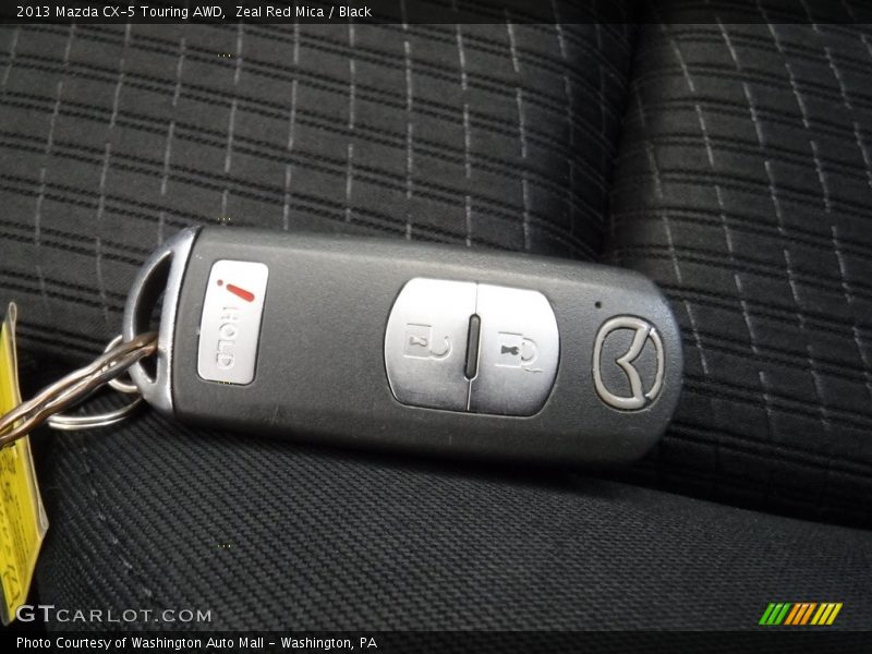 Zeal Red Mica / Black 2013 Mazda CX-5 Touring AWD