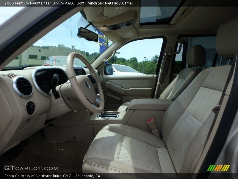 Light French Silk Metallic / Camel 2006 Mercury Mountaineer Luxury AWD