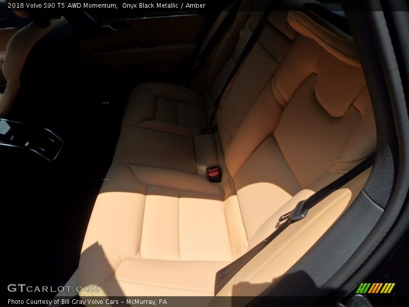 Onyx Black Metallic / Amber 2018 Volvo S90 T5 AWD Momentum