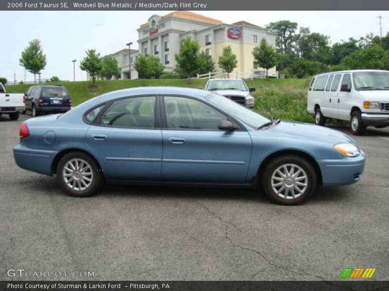 Windveil Blue Metallic / Medium/Dark Flint Grey 2006 Ford Taurus SE