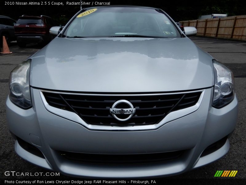 Radiant Silver / Charcoal 2010 Nissan Altima 2.5 S Coupe