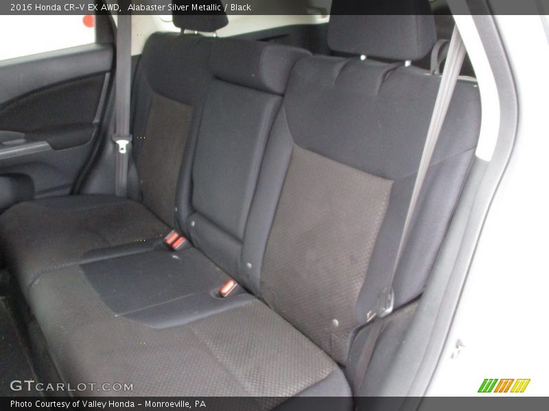 Alabaster Silver Metallic / Black 2016 Honda CR-V EX AWD