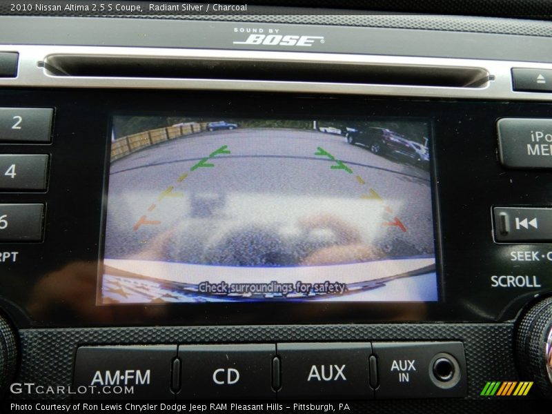 Radiant Silver / Charcoal 2010 Nissan Altima 2.5 S Coupe