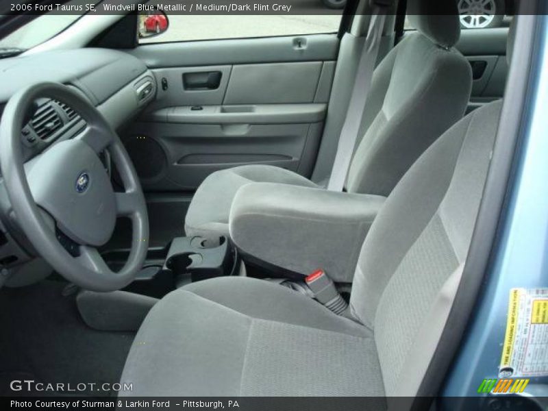 Windveil Blue Metallic / Medium/Dark Flint Grey 2006 Ford Taurus SE