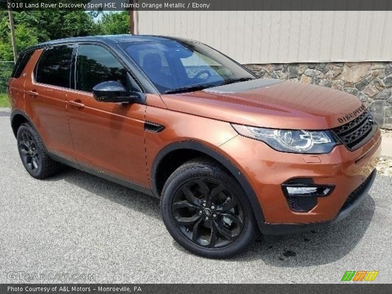 Namib Orange Metallic / Ebony 2018 Land Rover Discovery Sport HSE