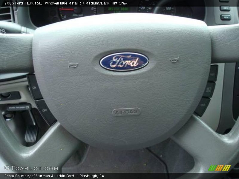 Windveil Blue Metallic / Medium/Dark Flint Grey 2006 Ford Taurus SE