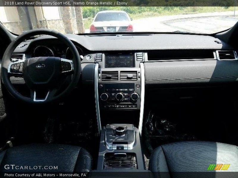 Namib Orange Metallic / Ebony 2018 Land Rover Discovery Sport HSE