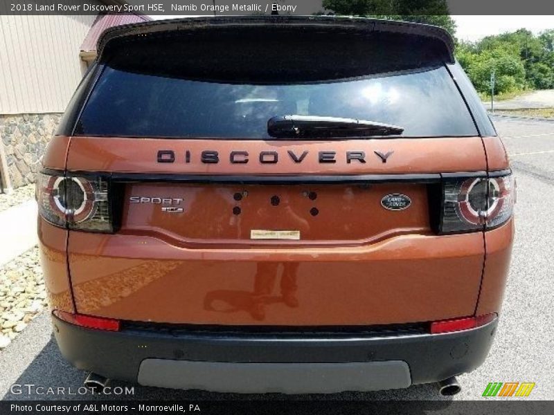 Namib Orange Metallic / Ebony 2018 Land Rover Discovery Sport HSE