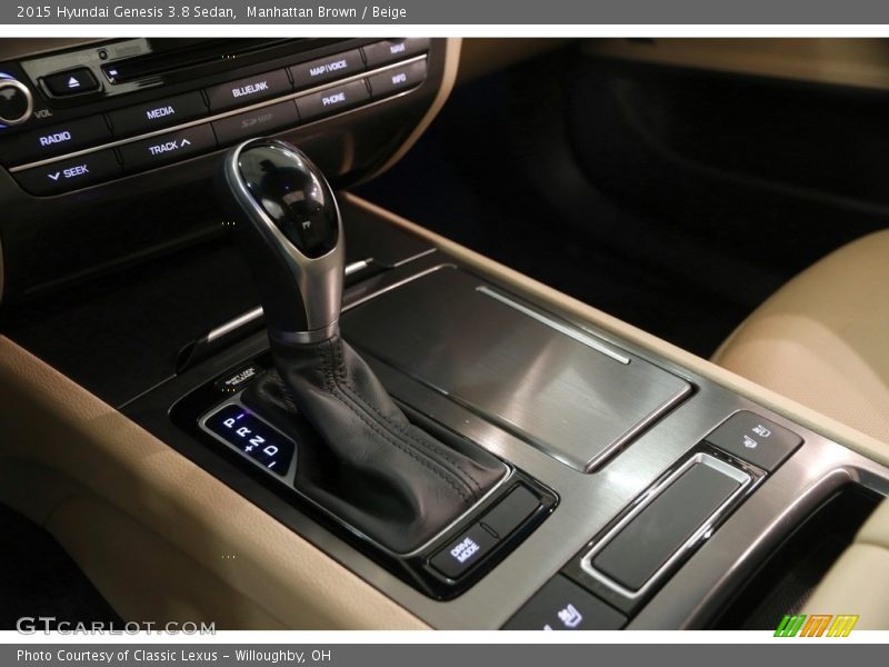 Manhattan Brown / Beige 2015 Hyundai Genesis 3.8 Sedan