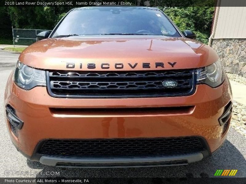 Namib Orange Metallic / Ebony 2018 Land Rover Discovery Sport HSE
