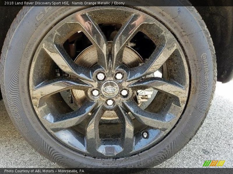 Namib Orange Metallic / Ebony 2018 Land Rover Discovery Sport HSE