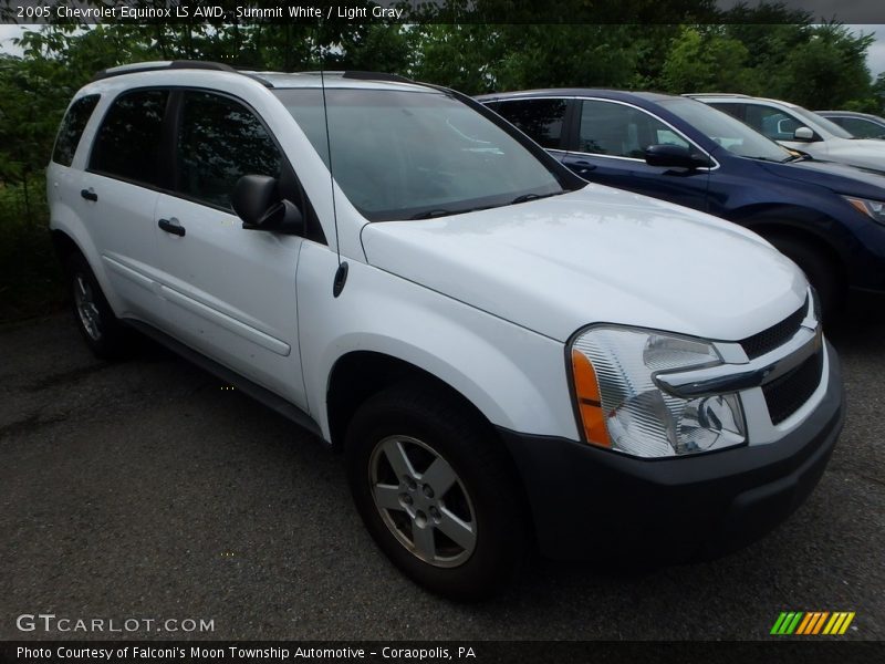 Summit White / Light Gray 2005 Chevrolet Equinox LS AWD
