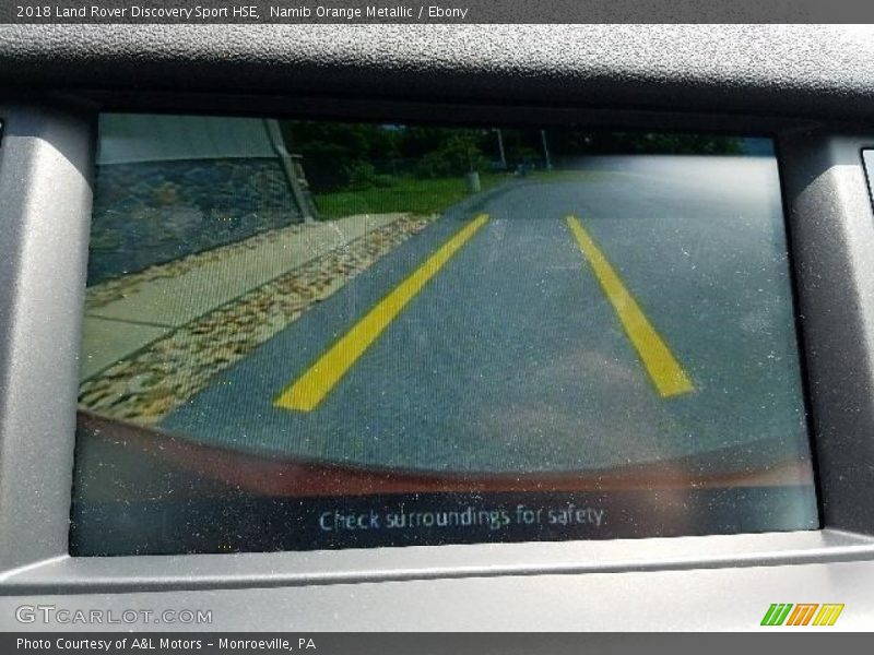 Namib Orange Metallic / Ebony 2018 Land Rover Discovery Sport HSE