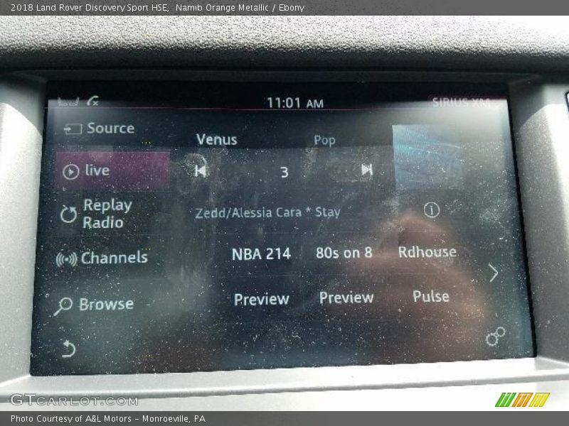 Namib Orange Metallic / Ebony 2018 Land Rover Discovery Sport HSE