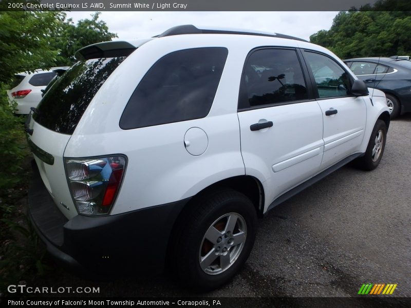 Summit White / Light Gray 2005 Chevrolet Equinox LS AWD