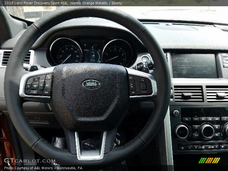 Namib Orange Metallic / Ebony 2018 Land Rover Discovery Sport HSE