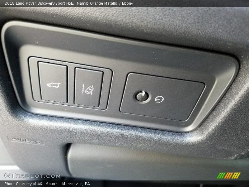 Namib Orange Metallic / Ebony 2018 Land Rover Discovery Sport HSE