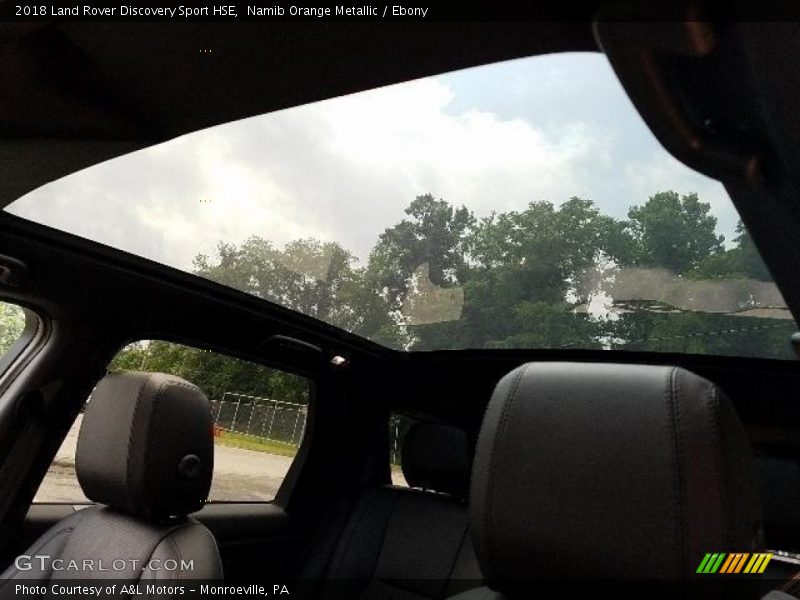Namib Orange Metallic / Ebony 2018 Land Rover Discovery Sport HSE