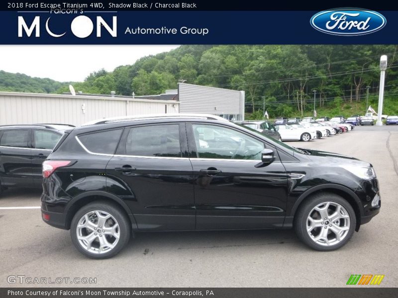 Shadow Black / Charcoal Black 2018 Ford Escape Titanium 4WD