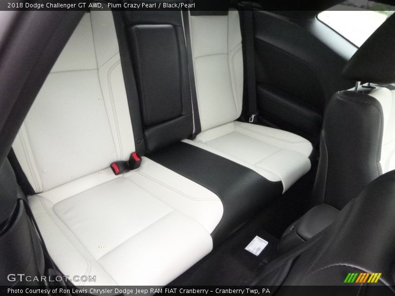 Plum Crazy Pearl / Black/Pearl 2018 Dodge Challenger GT AWD