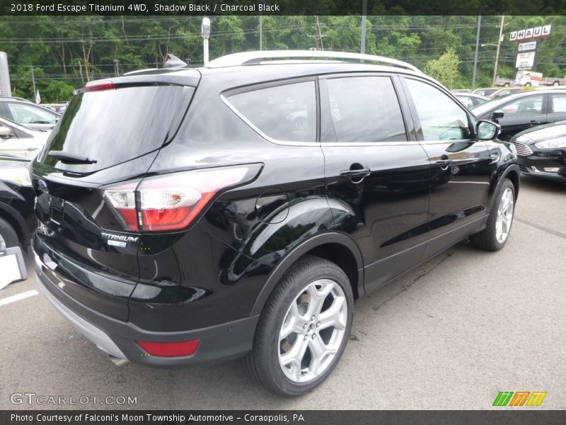 Shadow Black / Charcoal Black 2018 Ford Escape Titanium 4WD