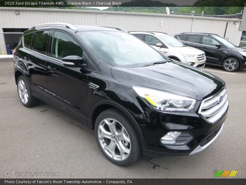 Shadow Black / Charcoal Black 2018 Ford Escape Titanium 4WD