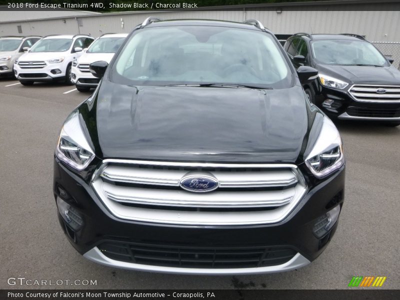 Shadow Black / Charcoal Black 2018 Ford Escape Titanium 4WD