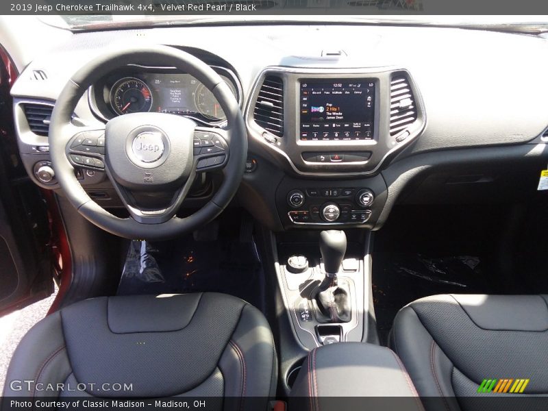Velvet Red Pearl / Black 2019 Jeep Cherokee Trailhawk 4x4