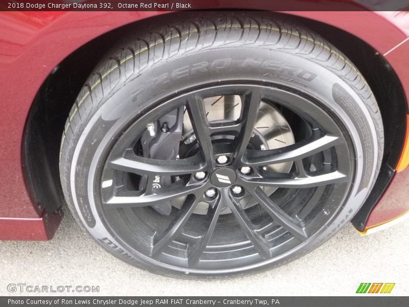 Octane Red Pearl / Black 2018 Dodge Charger Daytona 392