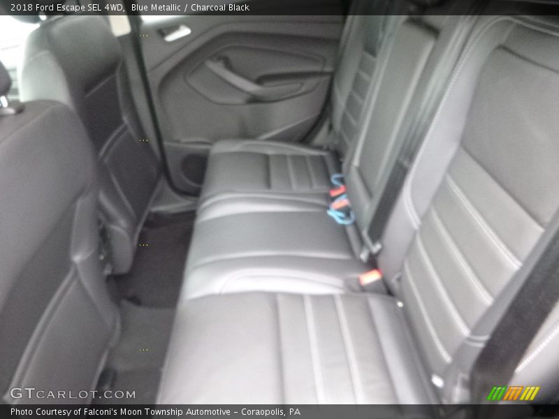 Blue Metallic / Charcoal Black 2018 Ford Escape SEL 4WD