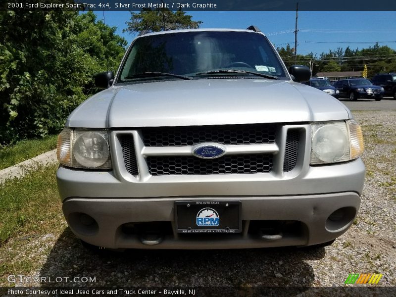 Silver Frost Metallic / Dark Graphite 2001 Ford Explorer Sport Trac 4x4