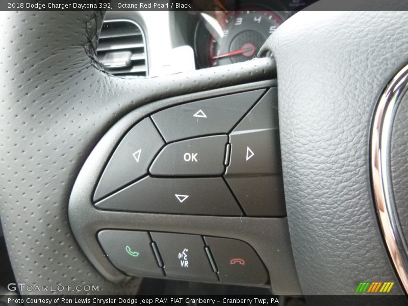 Octane Red Pearl / Black 2018 Dodge Charger Daytona 392
