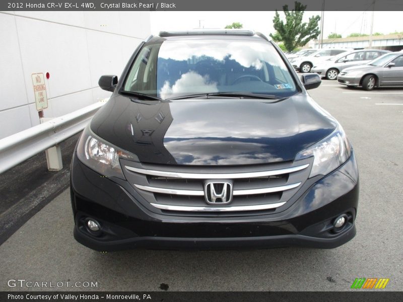 Crystal Black Pearl / Black 2012 Honda CR-V EX-L 4WD