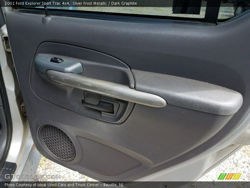 Silver Frost Metallic / Dark Graphite 2001 Ford Explorer Sport Trac 4x4