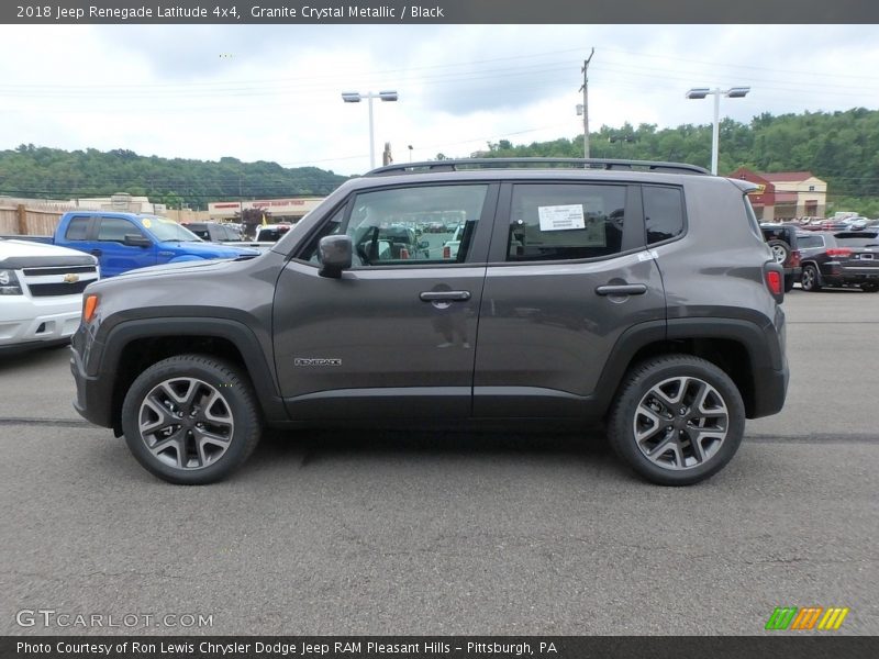 Granite Crystal Metallic / Black 2018 Jeep Renegade Latitude 4x4