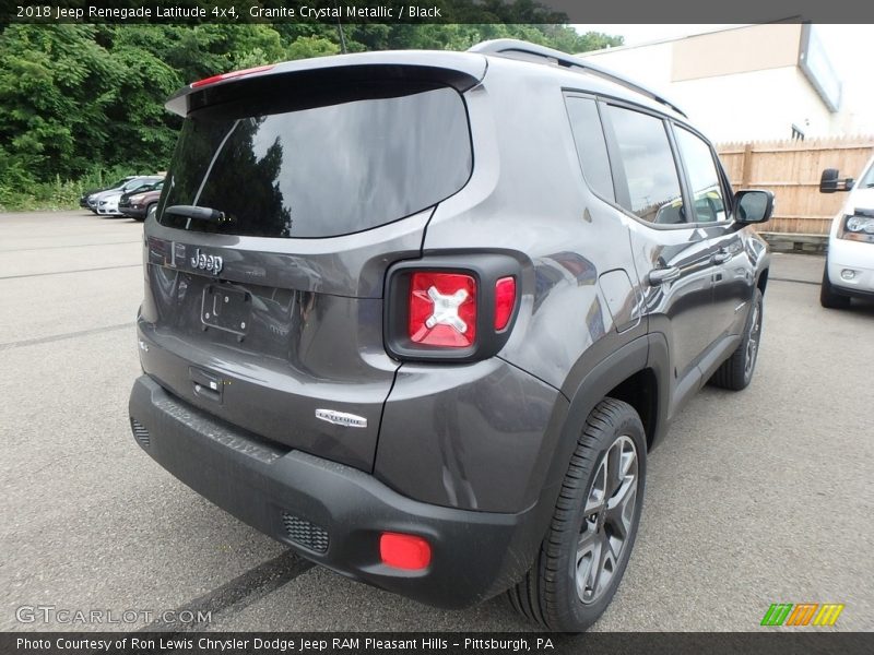 Granite Crystal Metallic / Black 2018 Jeep Renegade Latitude 4x4