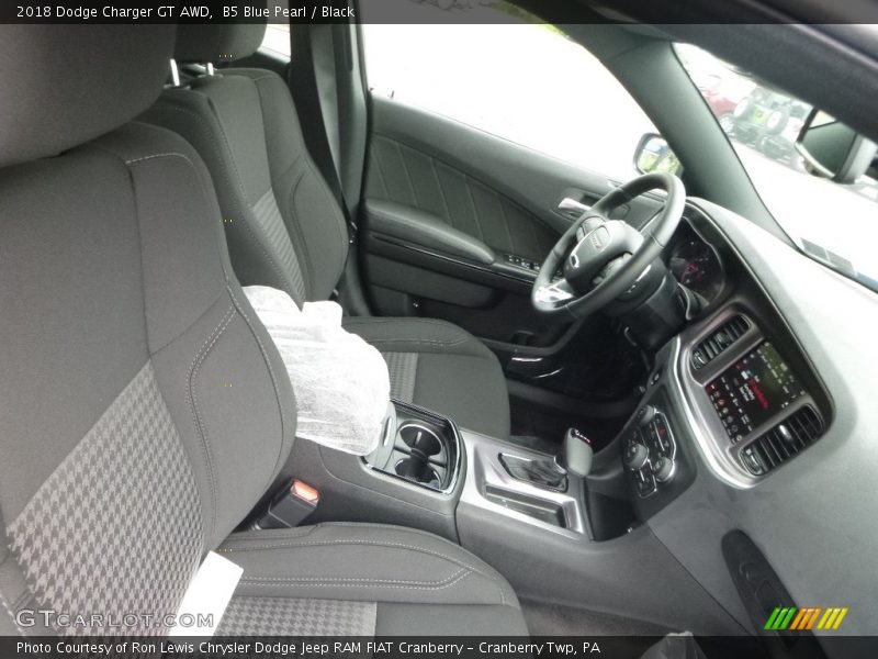 B5 Blue Pearl / Black 2018 Dodge Charger GT AWD