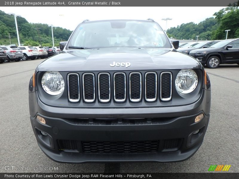 Granite Crystal Metallic / Black 2018 Jeep Renegade Latitude 4x4