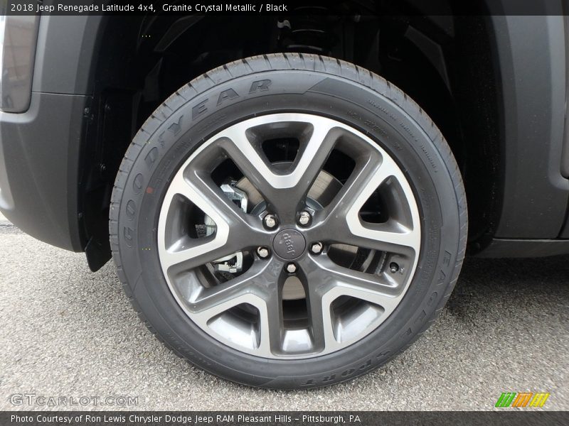 Granite Crystal Metallic / Black 2018 Jeep Renegade Latitude 4x4