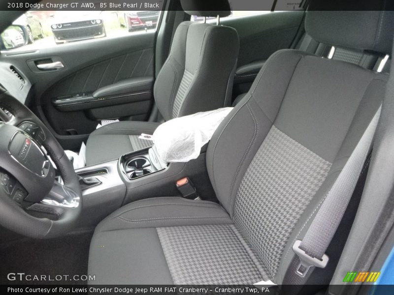 B5 Blue Pearl / Black 2018 Dodge Charger GT AWD