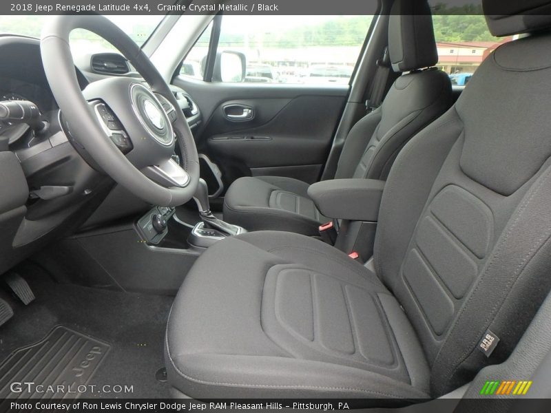 Granite Crystal Metallic / Black 2018 Jeep Renegade Latitude 4x4
