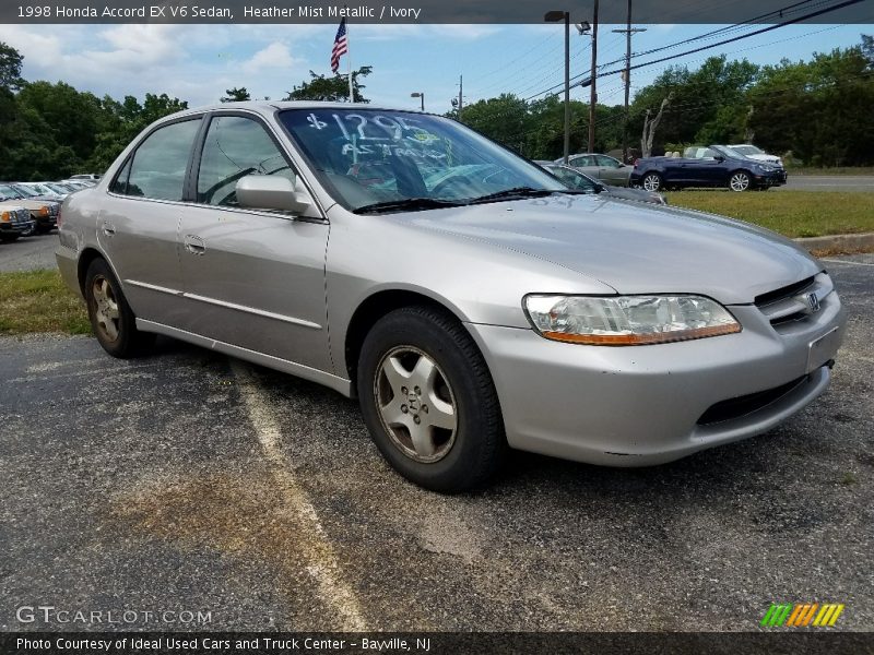 Heather Mist Metallic / Ivory 1998 Honda Accord EX V6 Sedan