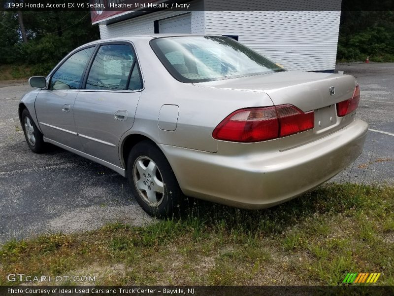 Heather Mist Metallic / Ivory 1998 Honda Accord EX V6 Sedan