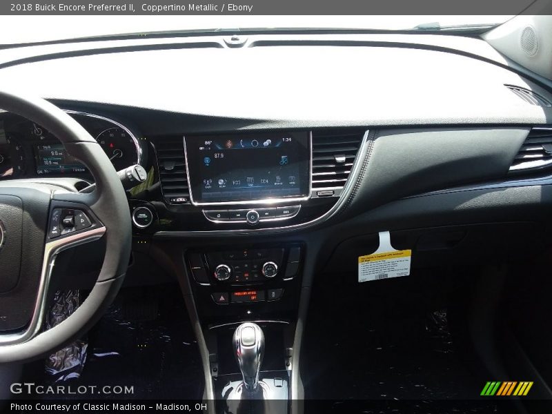 Coppertino Metallic / Ebony 2018 Buick Encore Preferred II
