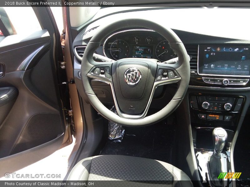Coppertino Metallic / Ebony 2018 Buick Encore Preferred II