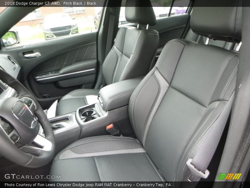 Front Seat of 2018 Charger GT AWD