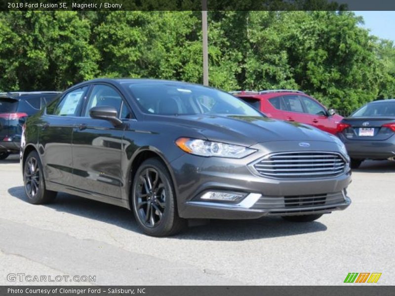 Magnetic / Ebony 2018 Ford Fusion SE