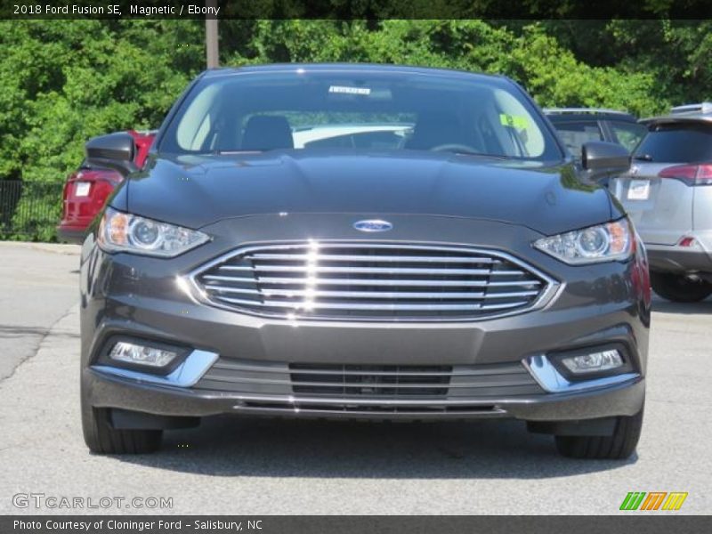 Magnetic / Ebony 2018 Ford Fusion SE